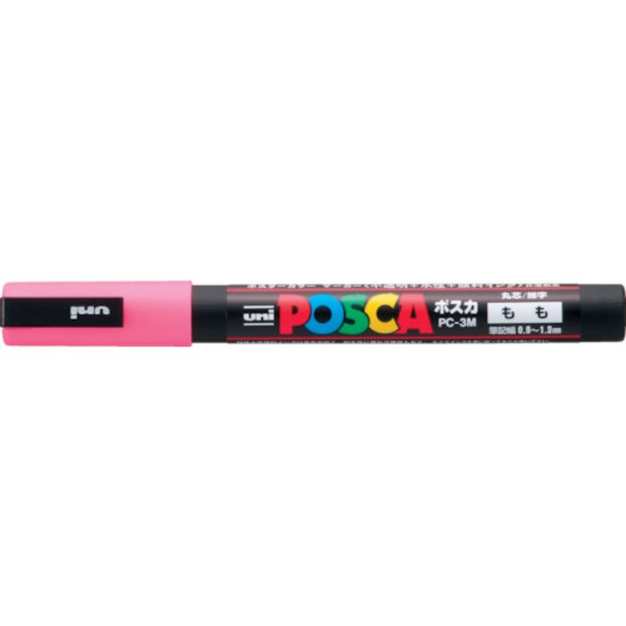 uni 水性顔料マーカー ポスカ 細字 桃(Tcode:4418735)