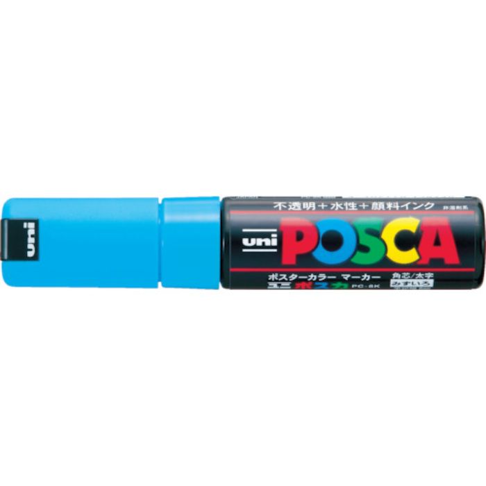 uni 水性顔料マーカー ポスカ 太字角芯 水(Tcode:3654192)
