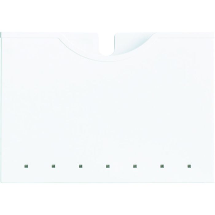 TRUSCO ポケットホルダー マグネット付 白(Tcode:1156782)