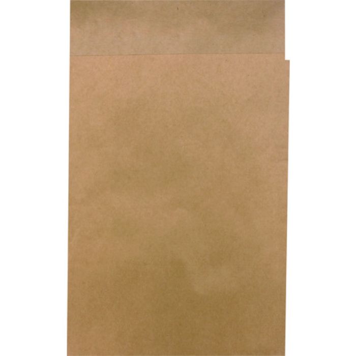 キングコーポ 封筒 ポストイン定形外 茶 10枚パック未晒クラフト 100g/m2(Tcode:2080780)