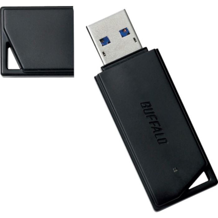 バッファロー USB3.1(Gen1)/USB3.0対応 USBメモリー バリューモデル 16GB ブラック(Tcode:4296730)