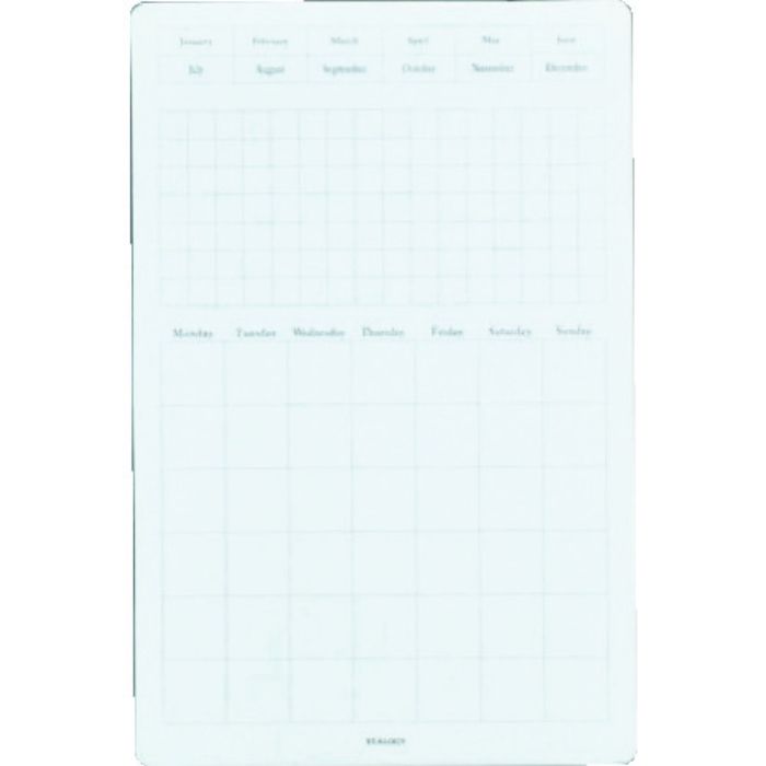 STALOGY 貼ってはがせるカレンダーシールS(Tcode:8281266)