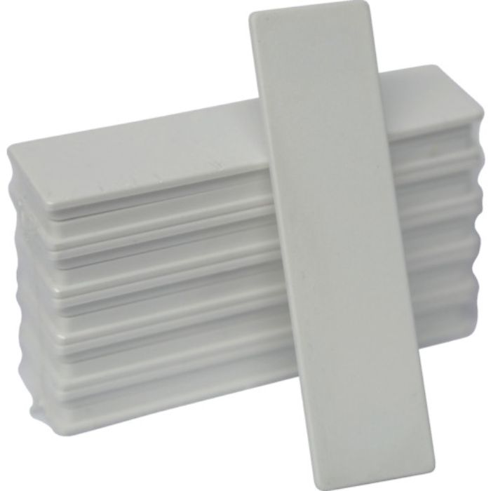 日本統計機 マグネット式片面名札22X82 白 (1Pk(袋)=10枚入)(Tcode:4639634)