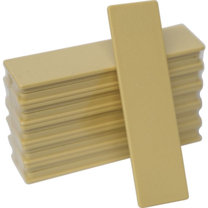 日本統計機 マグネット式片面名札22X82 黄 (1Pk(袋)=10枚入)(Tcode:4639642)