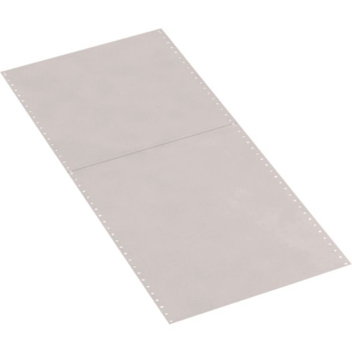 TRUSCO スチール製軽量ボルト式棚用背板 W875×H2100用 ネオグレー(Tcode:5070902)