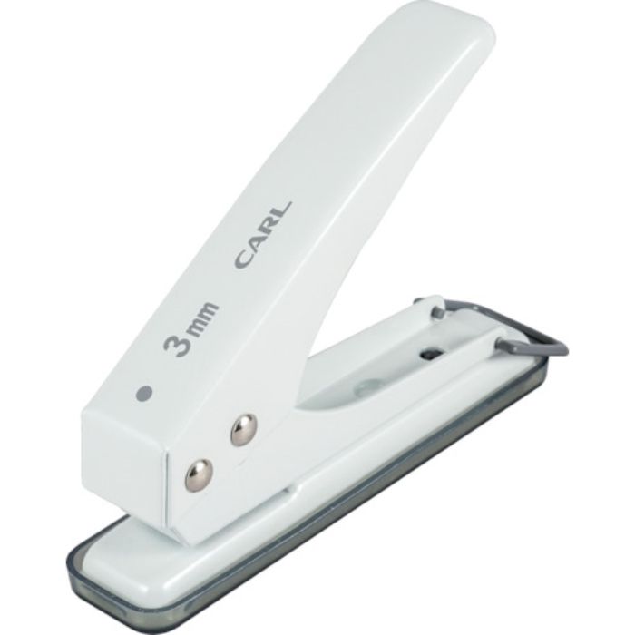 カール 1穴パンチ ホワイト 穴径3mm(Tcode:5096180)
