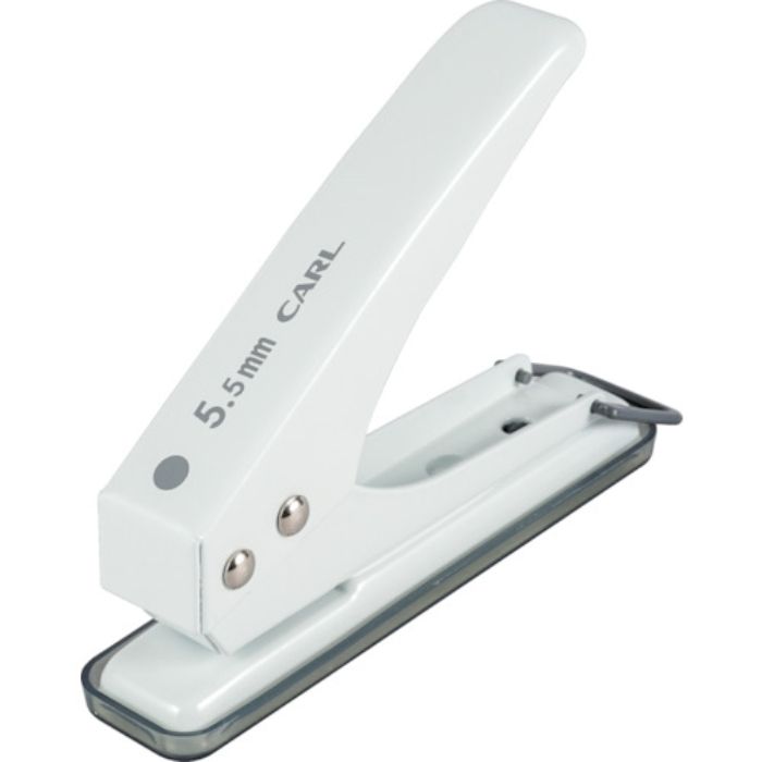 カール 1穴パンチ ホワイト 穴径5.5mm(Tcode:5094589)