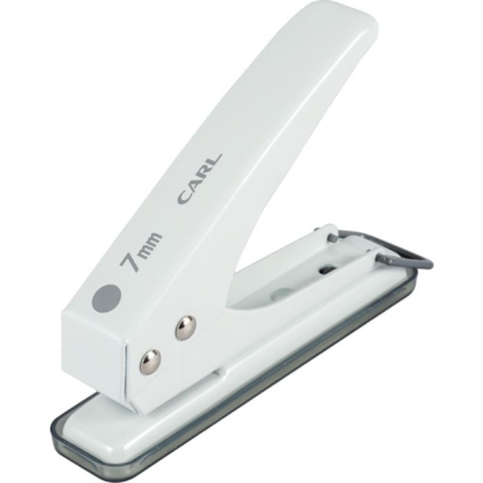 カール 1穴パンチ ホワイト 穴径7mm(Tcode:5092916)