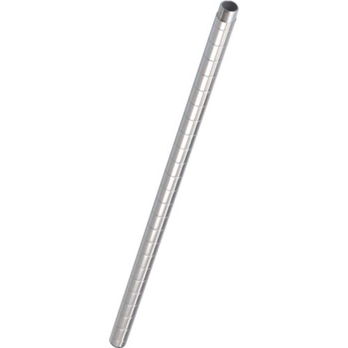 TRUSCO ステンレス製メッシュラック用継ぎ足し支柱 L614(Tcode:2565153)