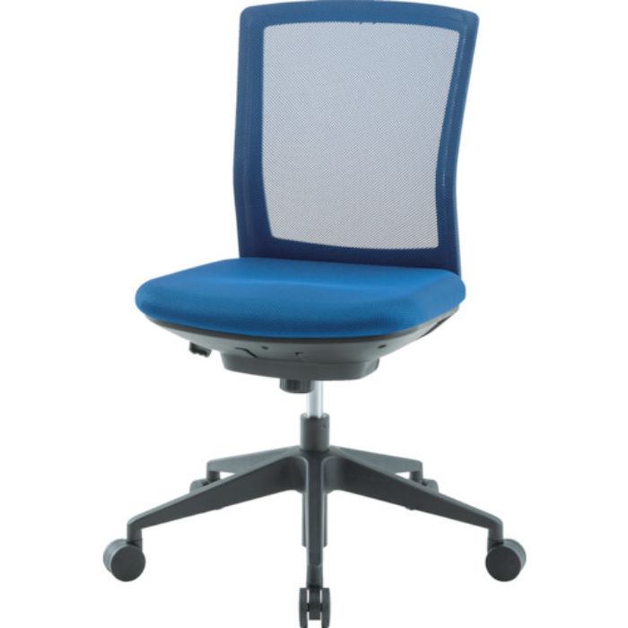 アイリスチトセ シンフォートチェア背メッシュ ブルー(Tcode:2500295)