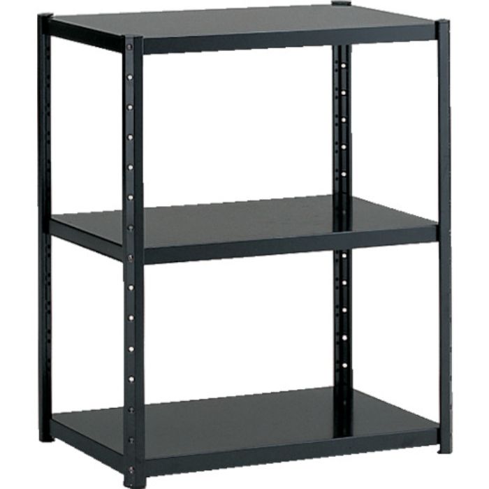 TRUSCO ソフトラック W875XD400XH740 3段 黒(Tcode:5075092)