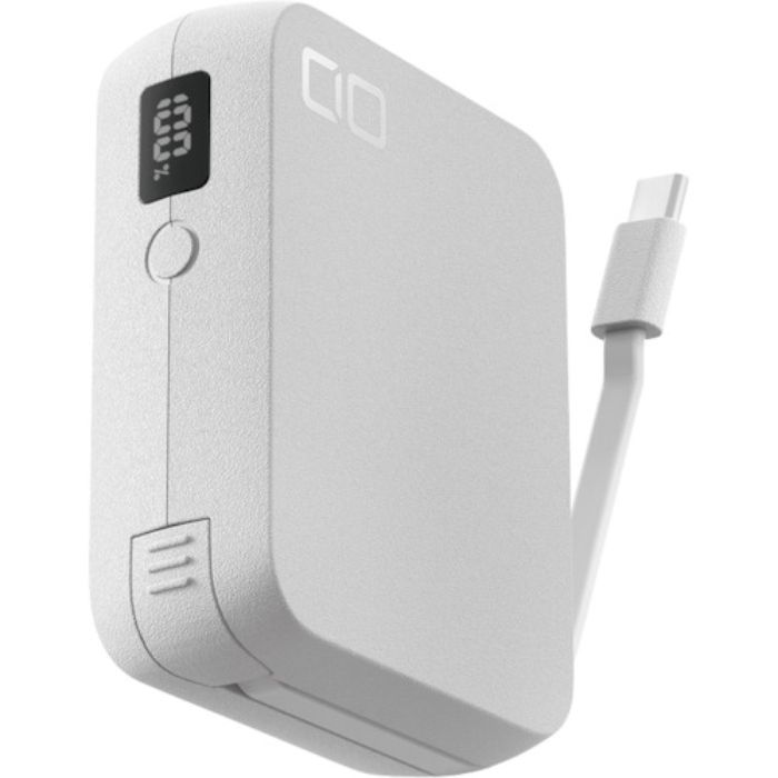 CIO モバイルバッテリー SMARTCOBY Pro CABLE C to C  ホワイト(Tcode:5210298)