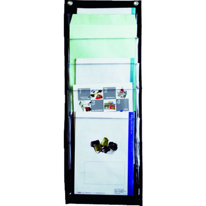 TRUSCO シートポケット 角2 5ポケット用(Tcode:8563338)