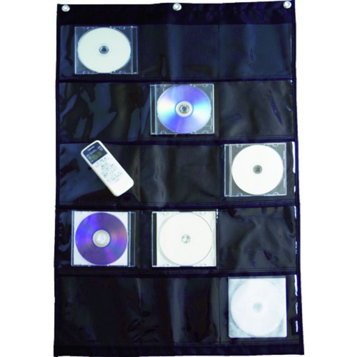 TRUSCO シートポケット CD15枚用(Tcode:8563340)