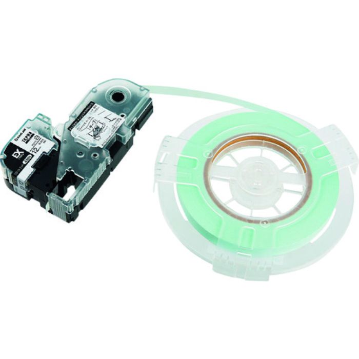 KING JIM 【純正】「テプラ」PROテープ 12mm EX詰替用ロングテープ 白ラベル/黒文字 長さ45m(Tcode:2066168)