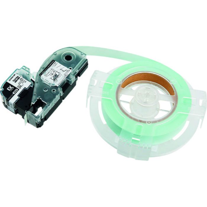 KING JIM 【純正】「テプラ」PROテープ 24mm EX詰替用ロングテープ 白ラベル/黒文字 長さ45m(Tcode:2066170)