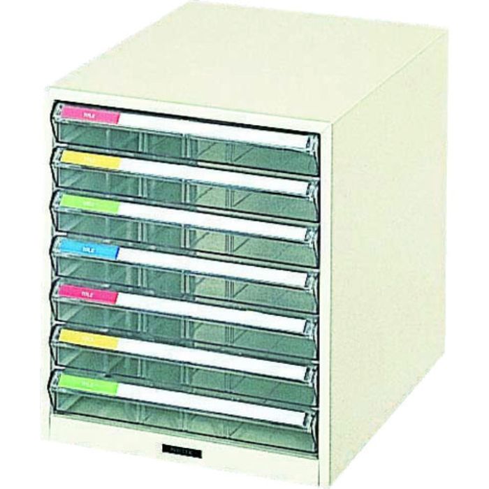 TRUSCO B4型レターケース 浅型7段(Tcode:2782413)