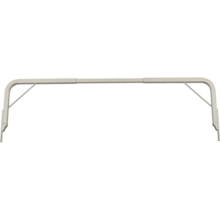 TRUSCO スチール製軽量ボルト式棚用オプション アーチ型転倒防止バー 適用通路幅1100〜1420mm ネオグレー ネオグレー(Tcode:2459809)