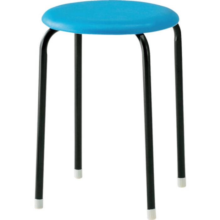 TRUSCO 丸イス 塗装脚 Φ320XH445(Tcode:3526721)