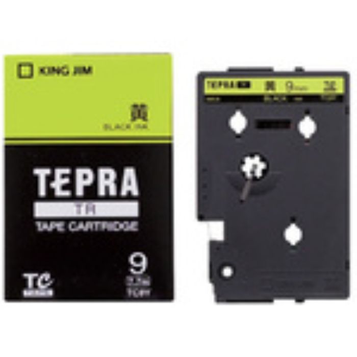 KING JIM テープカートリッジ・黄ラベル 9mm(Tcode:1344116)