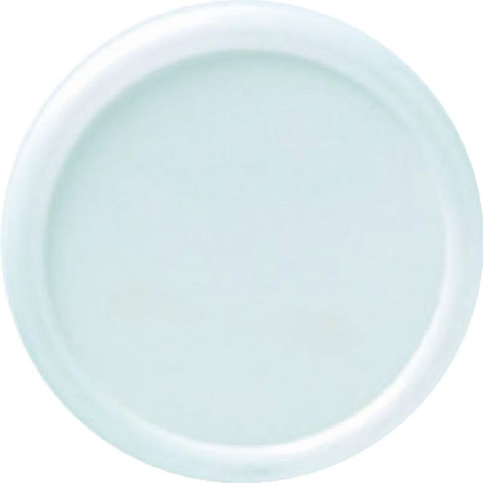 TRUSCO 丸型名札 クリップピン両用タイプ Φ45 白(Tcode:1950358)