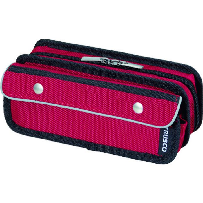 TRUSCO ペンケース レッド(Tcode:3926834)