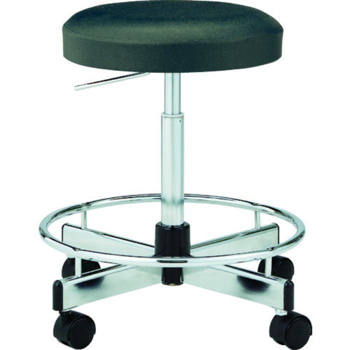 ノーリツ 導電チェア 導電ビニールレザー 黒(Tcode:1954338)