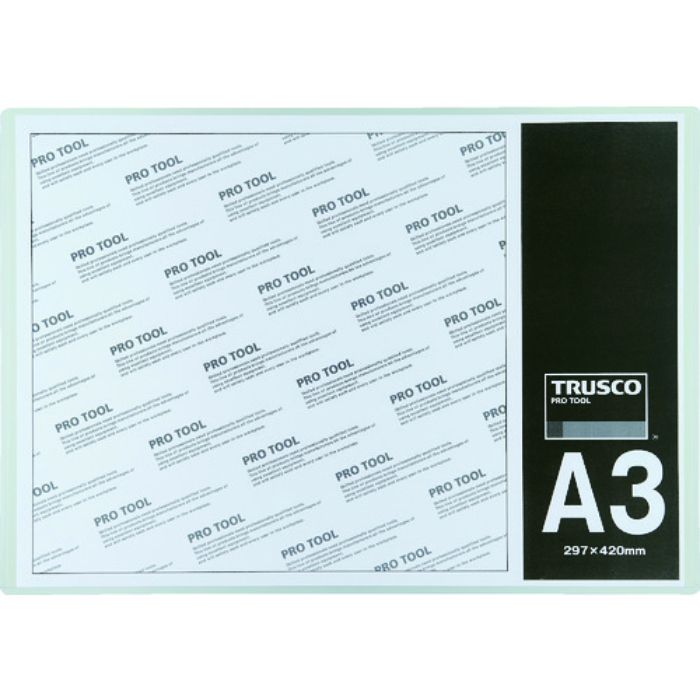 TRUSCO 厚口カードケース A3(Tcode:8188202)