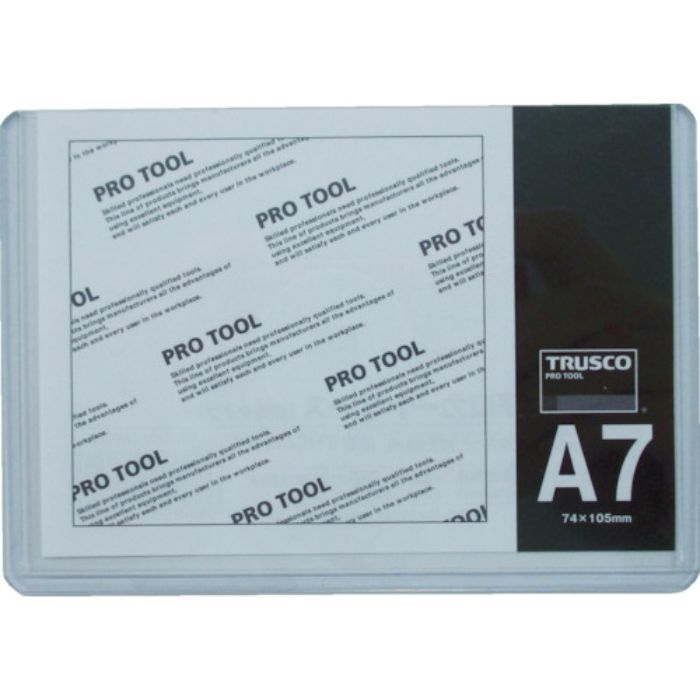 TRUSCO 厚口カードケース A7(Tcode:8188206)