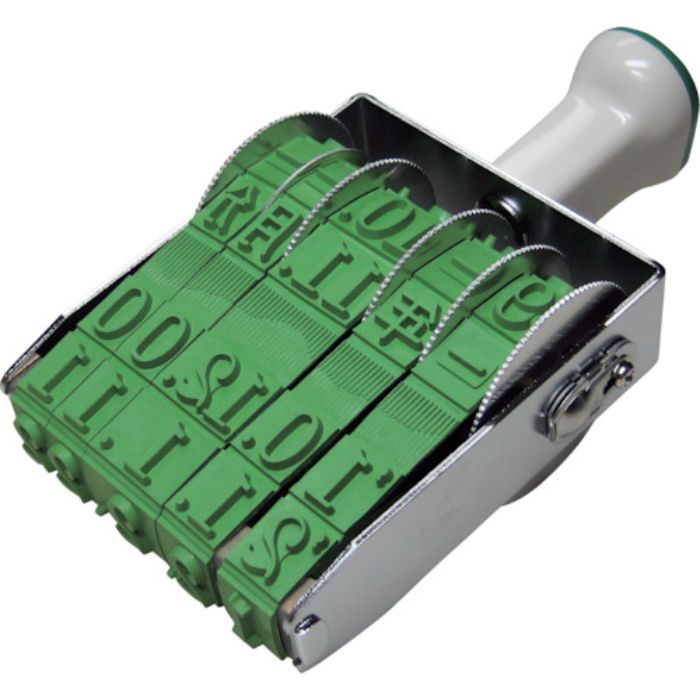 サンビー テクノタッチ回転印 欧文初号日付 明朝体(Tcode:4719830)