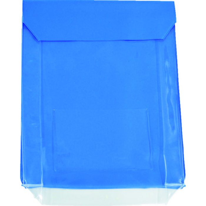 TRUSCO TRUSC0 通い袋 マチ付 ブルー(Tcode:8185106)