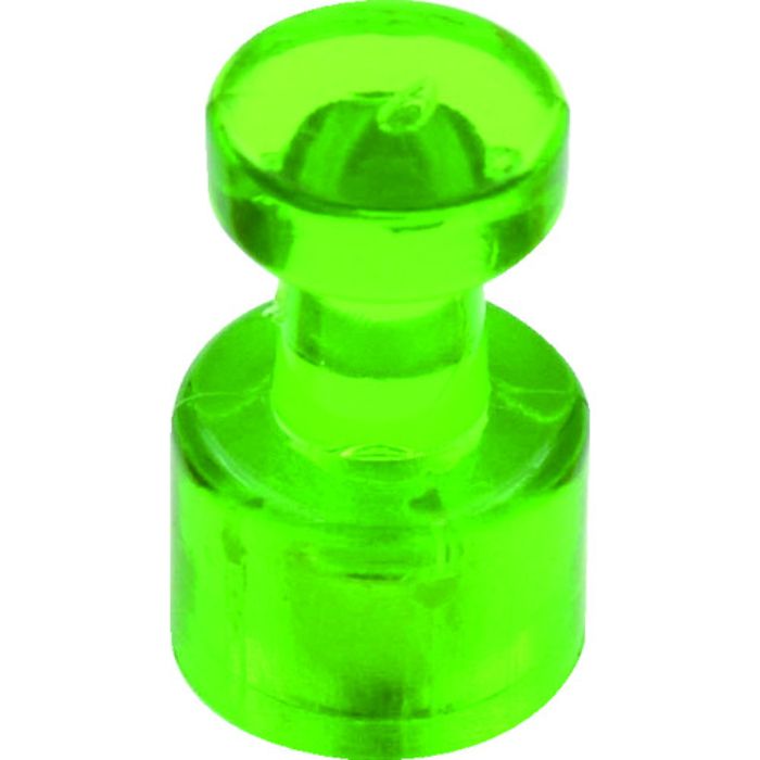 TRUSCO カラーマグネットピン 緑 100個入り(Tcode:2074806)
