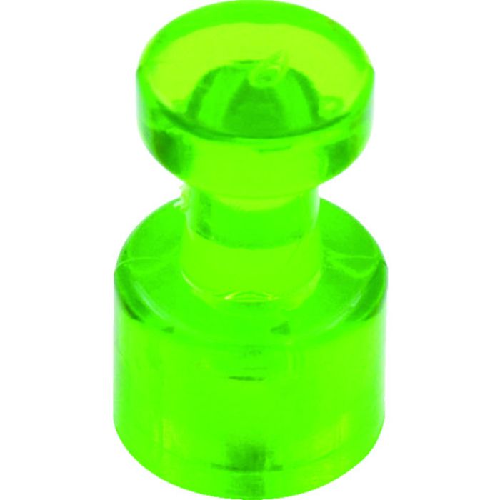 TRUSCO カラーマグネットピン 緑 10個入り(Tcode:1151892)