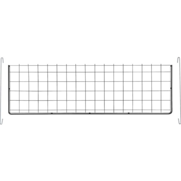 TRUSCO メッシュ棚板 ステー付 869X260 BK 黒(Tcode:2567814)