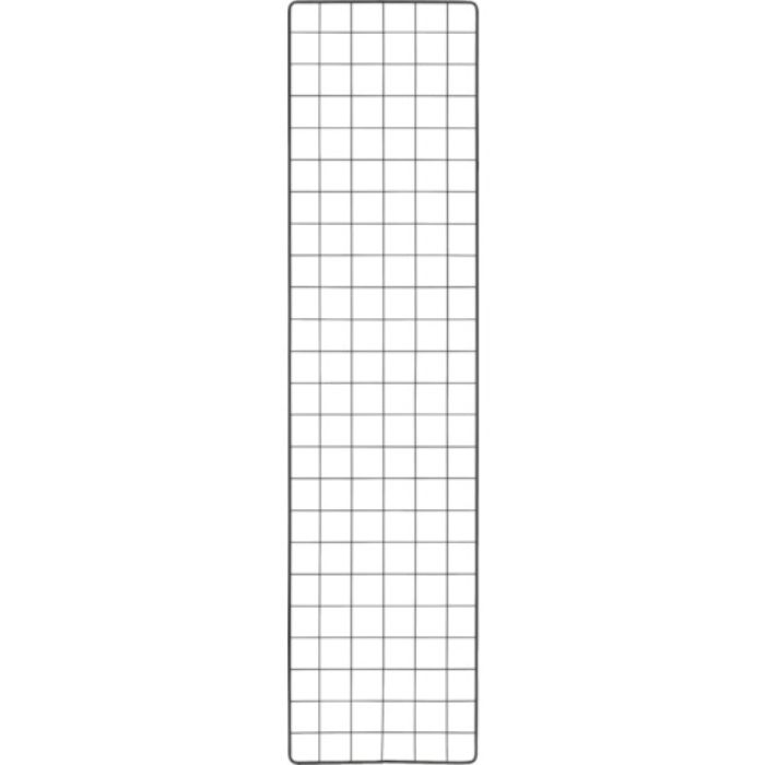 TRUSCO 棚用ディスプレイネット 金具付 300X1200 黒(Tcode:5127491)