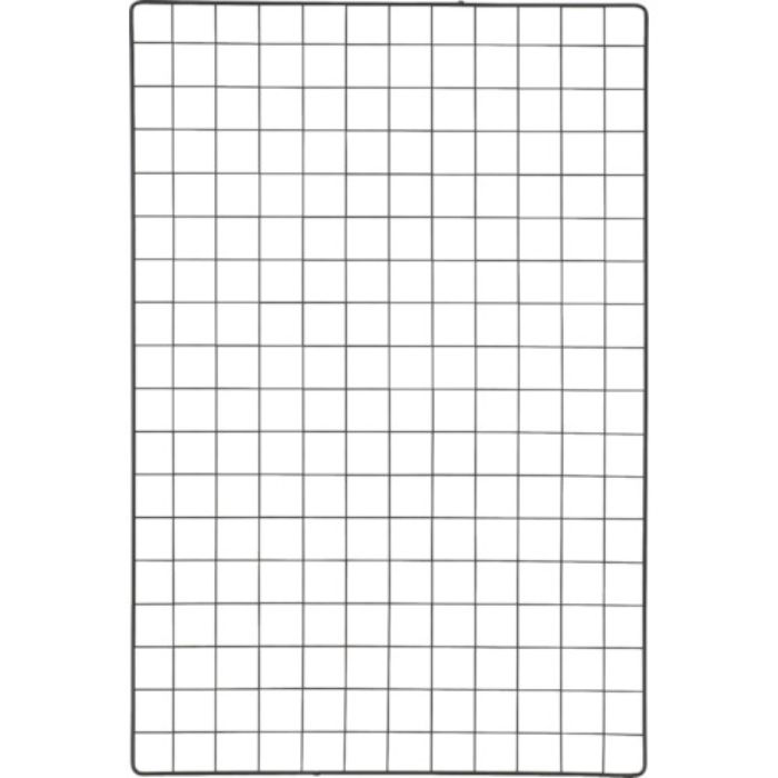 TRUSCO 棚用ディスプレイネット 金具付 600X900 黒(Tcode:5127637)