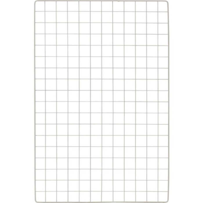 TRUSCO 棚用ディスプレイネット 金具付 600X900ネオグレー ネオグレー(Tcode:5127629)