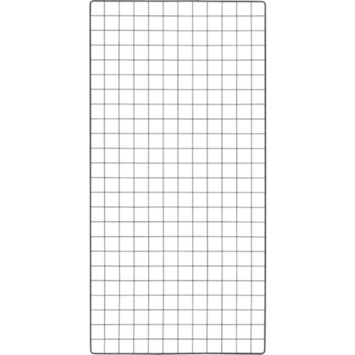 TRUSCO 棚用ディスプレイネット 金具付 600X1200 黒(Tcode:5127653)