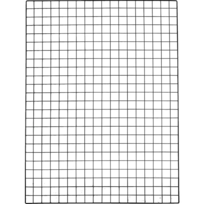 TRUSCO 棚用ディスプレイネット 金具付 900X1200 黒(Tcode:5127734)