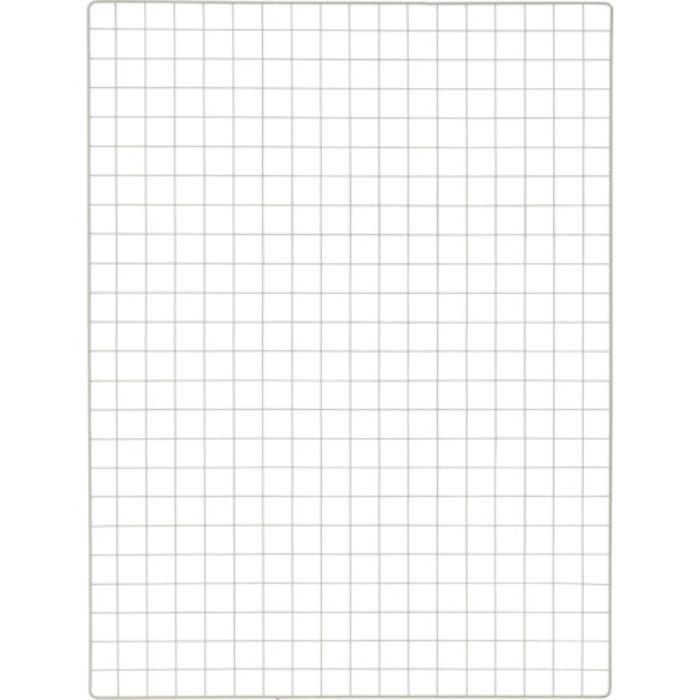 TRUSCO 棚用ディスプレイネット 金具付 900X1200 ネオグレー(Tcode:5127726)