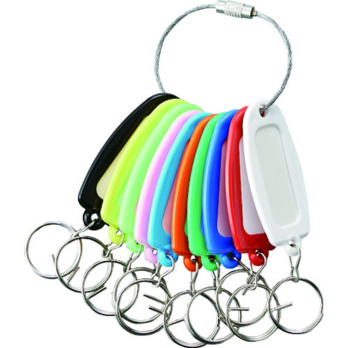 TRUSCO 名札リングホルダー ハードタイプ(Tcode:1949895)