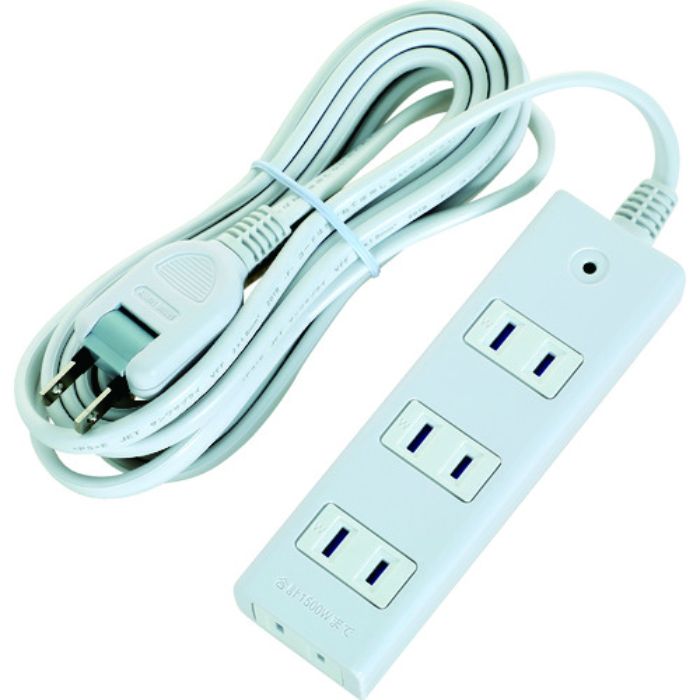 TRUSCO 電源タップ 2P4個口 10M マグネット付(Tcode:2076254)