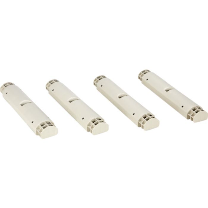 TRUSCO プラ棚用 脚のみ4本セット 高さ372mm用 ネオグレー(Tcode:2629942)