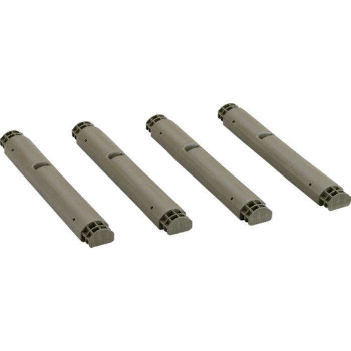 TRUSCO プラ棚用 脚のみ4本セット 高さ515mm用 つや消しОD(Tcode:2572855)