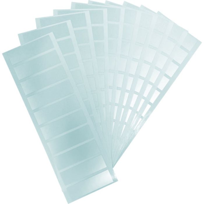 TRUSCO セキュリティシール 長方形 日本語 100枚1組(Tcode:4736486)