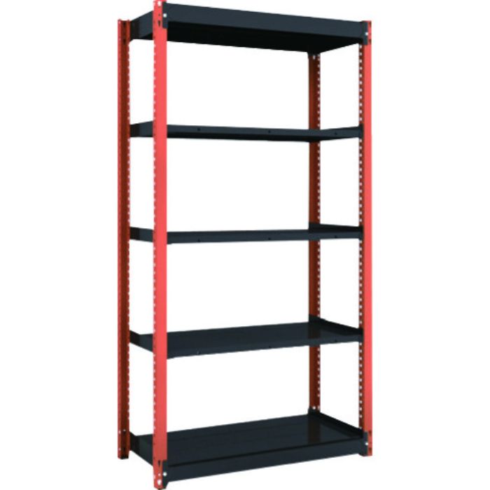 TRUSCO 軽量ボルトレス棚TSUG型 単体タイプ 942X490XH1800(Tcode:1610544)