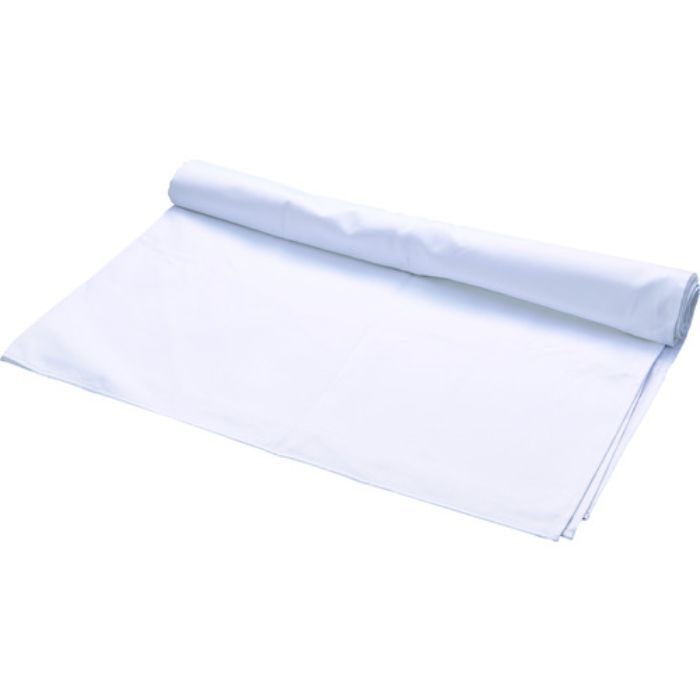 TRUSCO テーブルクロス 白 綿100% 1350X2400mm(Tcode:1610489)