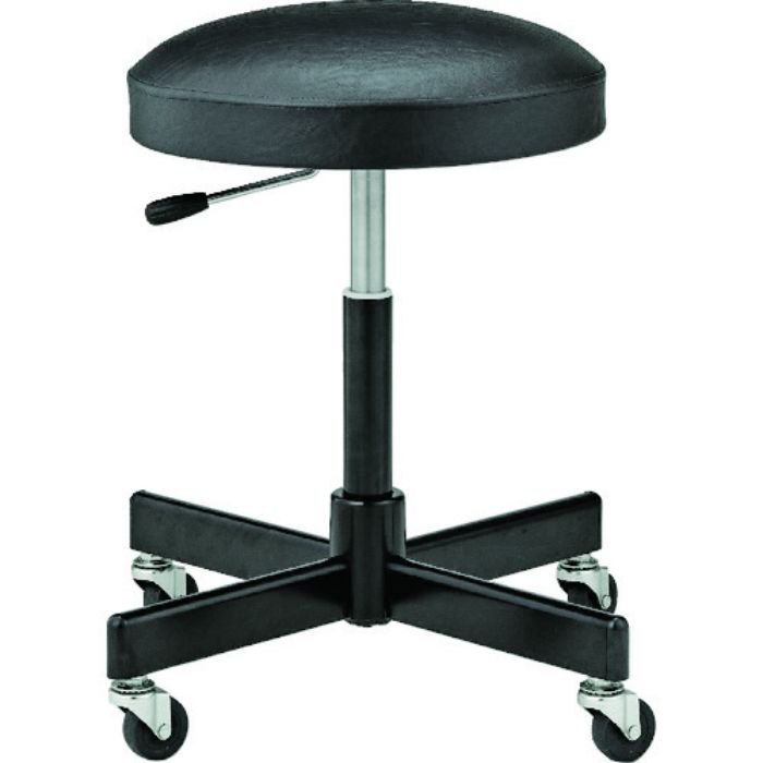 TRUSCO 作業用チェア ガス式 Φ376XH470ー640(Tcode:3525937)