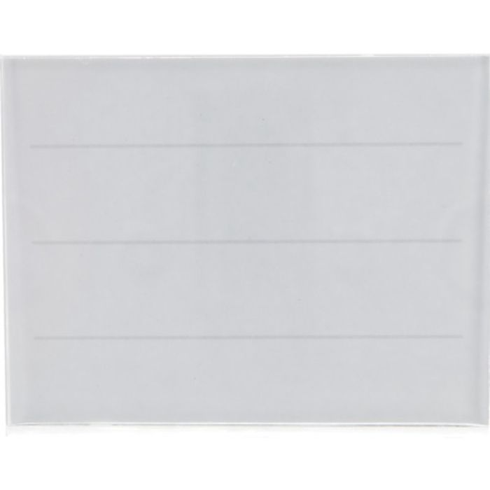 TRUSCO U型名札 30×60mm(安全ピン・クリップ両用型)(Tcode:2572248)