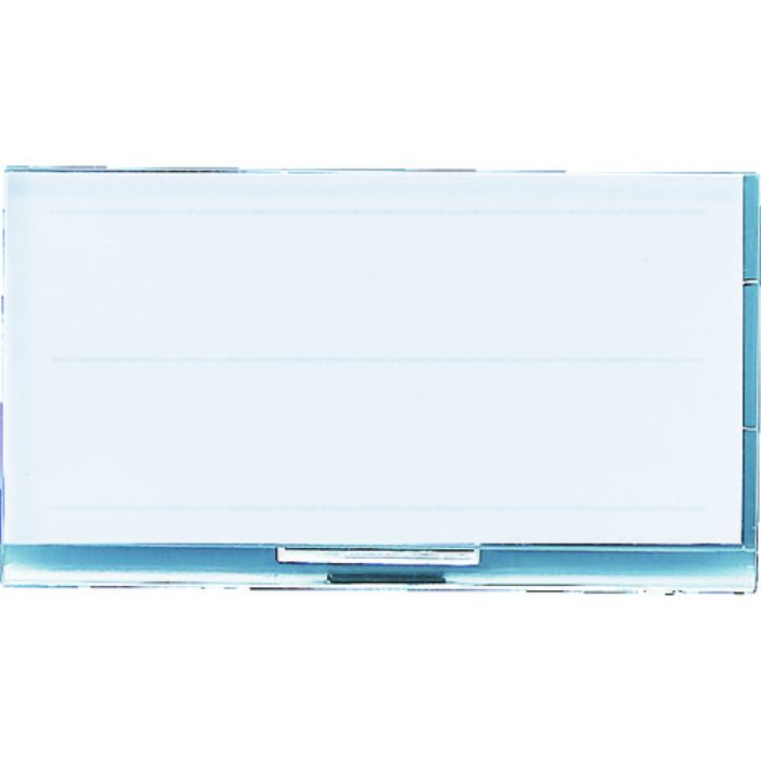 TRUSCO U型名札 25×50mm(安全ピン・クリップ両用型)(Tcode:1496012)